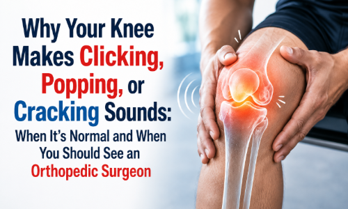 Why Your Knee Makes Clicking, Popping, or Cracking Sounds: When It's Normal and When You Should See an Orthopedic Surgeon